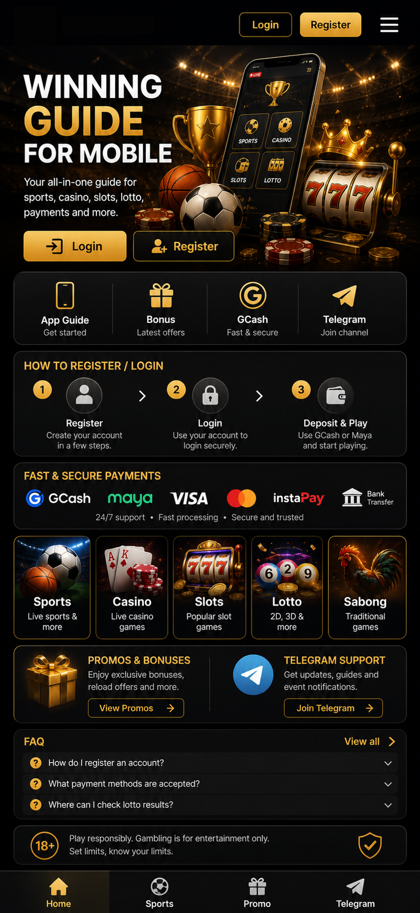 Buenas Philippines mobile winning guide visual